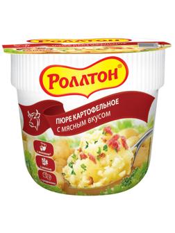 Картофельное пюре Роллтон мясное 24штx40г