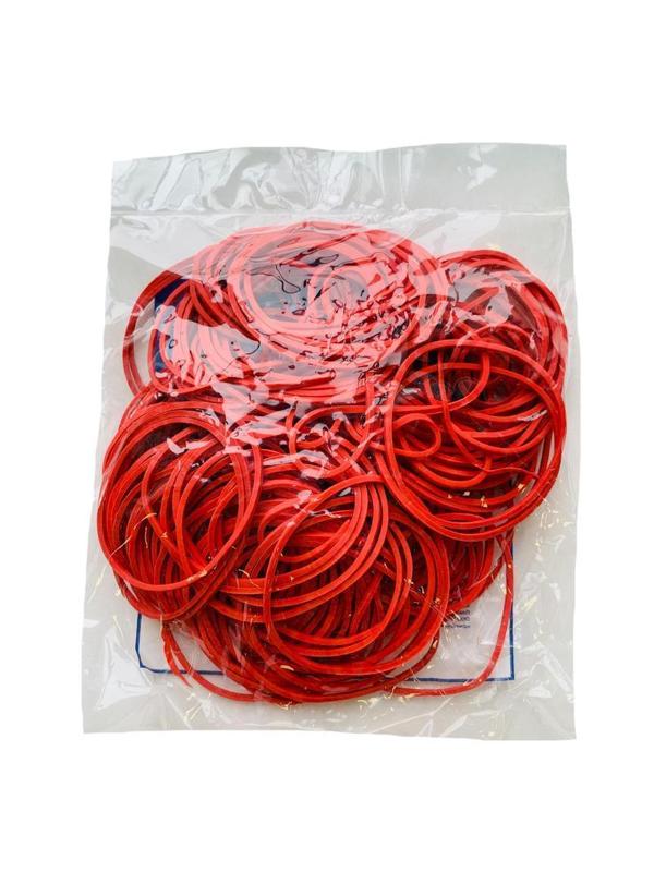 Резинка универсальная 1000 гр 50 мм, цвет красный уп