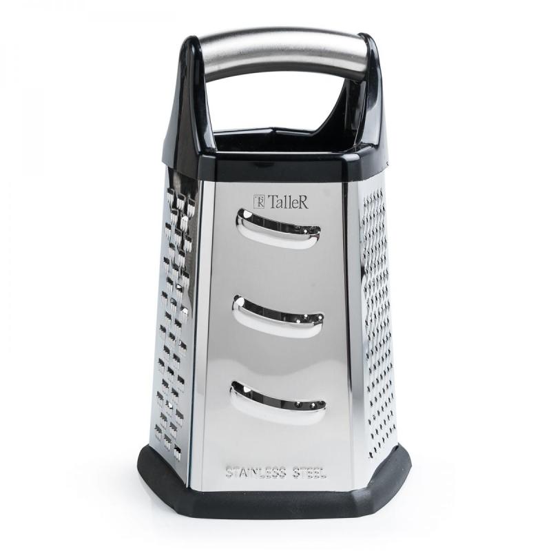 Терка TalleR, пятисторонняя, нерж.сталь (TR-21909)