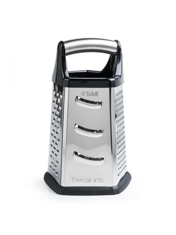 Терка TalleR, пятисторонняя, нерж.сталь (TR-21909)
