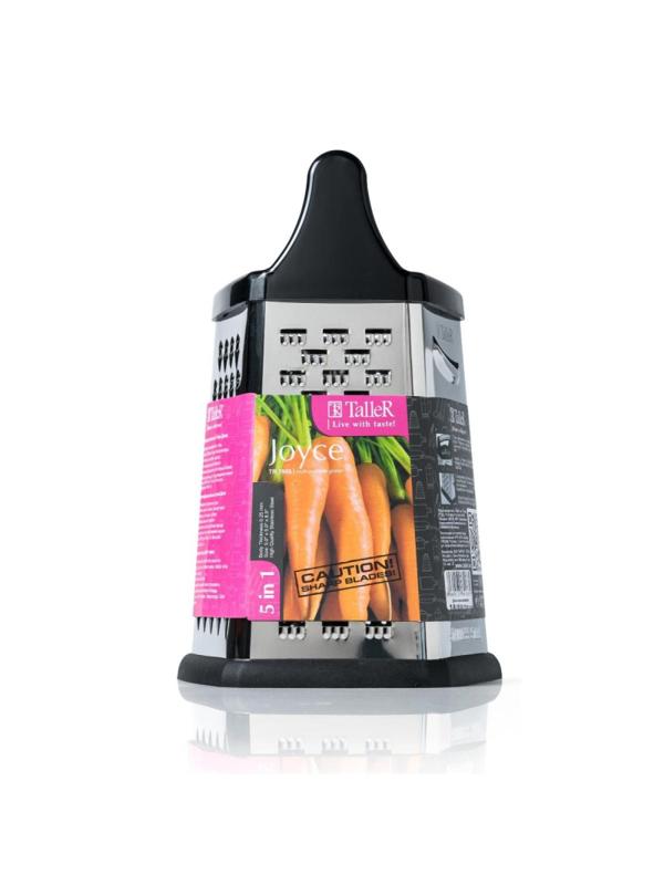 Терка TalleR, пятисторонняя, нерж.сталь (TR-21909)