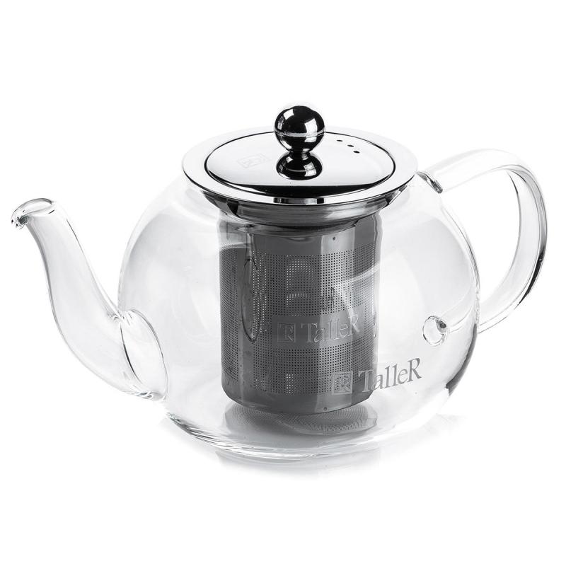 Чайник заварочный TalleR, стекло, 800мл (TR-31370)
