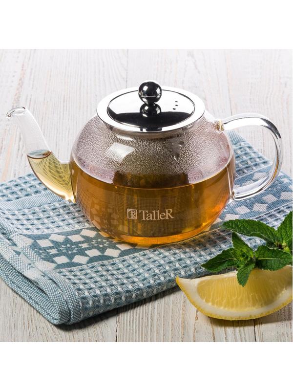 Чайник заварочный TalleR, стекло, 800мл (TR-31370)