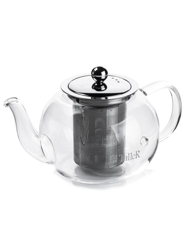 Чайник заварочный TalleR, стекло, 800мл (TR-31370)