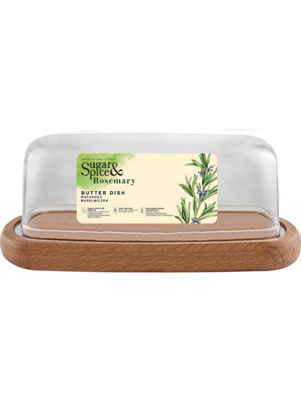 Масленка деревянная Sugar&Spice с крышкой  (SE104712996)
