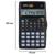 Калькулятор научный Deli E1711, 8р,пит. от бат., 56 функций, 120x72мм, черн