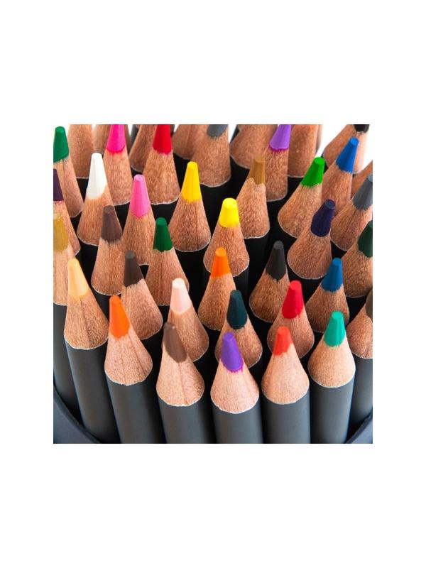 Карандаши акварельные Deli Arte Nuevo липа 72 цв/наб мет.туб. 68114