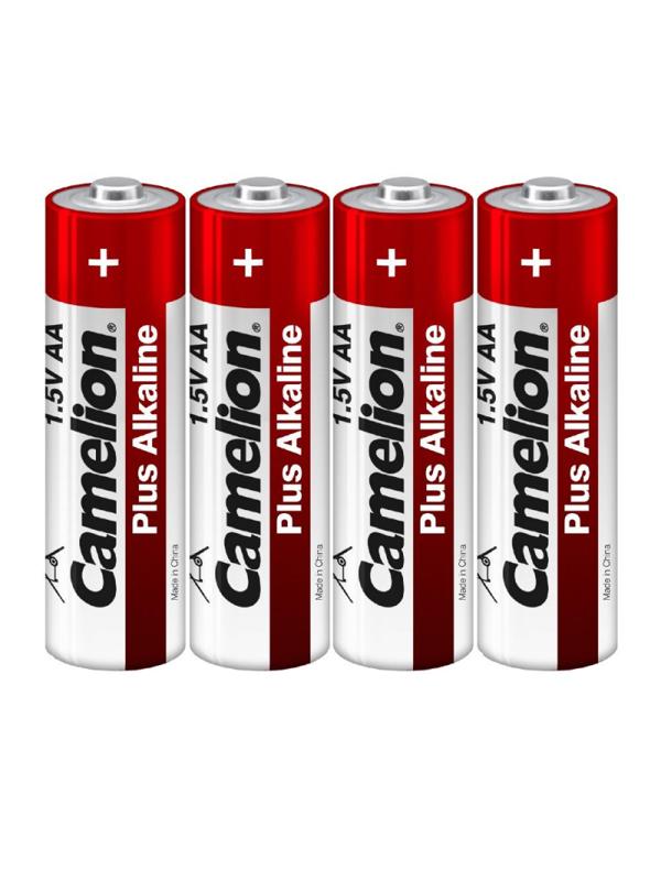 Батарейка Camelion AA/LR 6 Plus Alkaline SP-4 (LR 6-SP4, 1.5В)(4 шт в уп.)