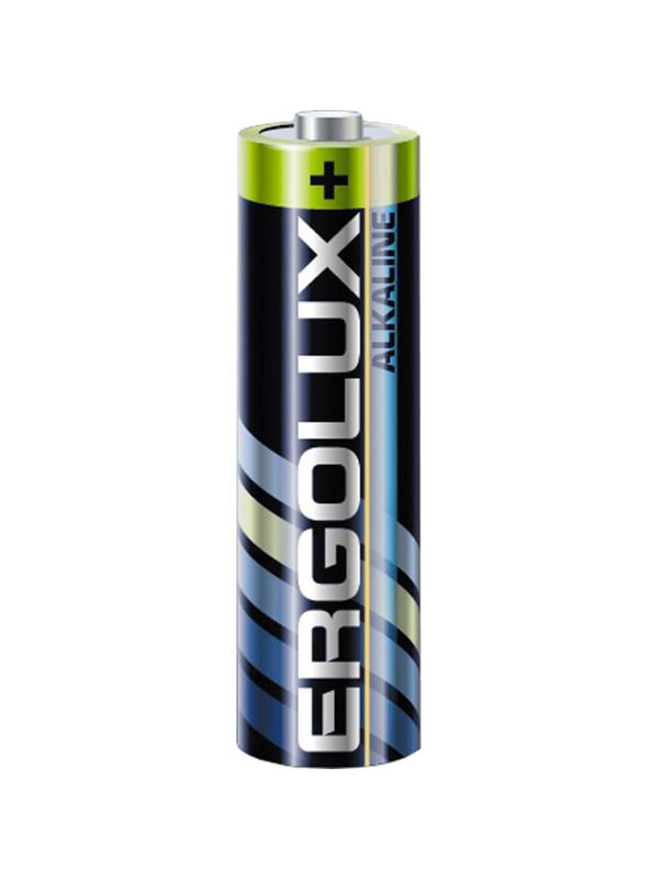 Батарейка Ergolux AA/LR 6 Alkaline BL-2 (LR 6 BL-2, 1.5В)(2 шт в уп.)