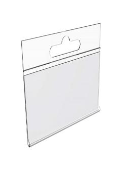 Ценникодержатель полочный  DBHH навесной на крючок, 40x50 мм  (100 шт/ уп)