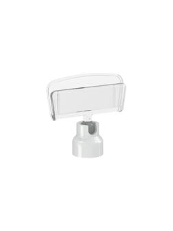 Ценникодержатель на круглой магнит. подставке, 10шт/уп,проз