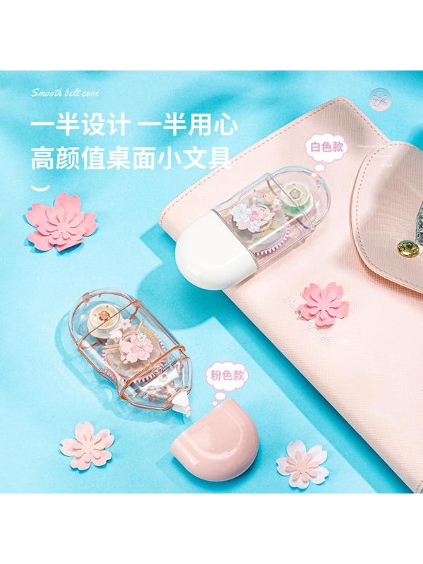 Корректирующая лента Deli Sakura 71540 5 мм x 8 м пластик корпус ассорти