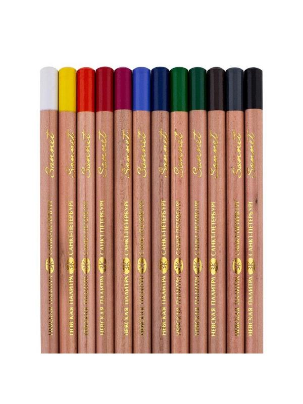 Карандаши пастельные Белые Ночи 12 цв/наб. 132411535