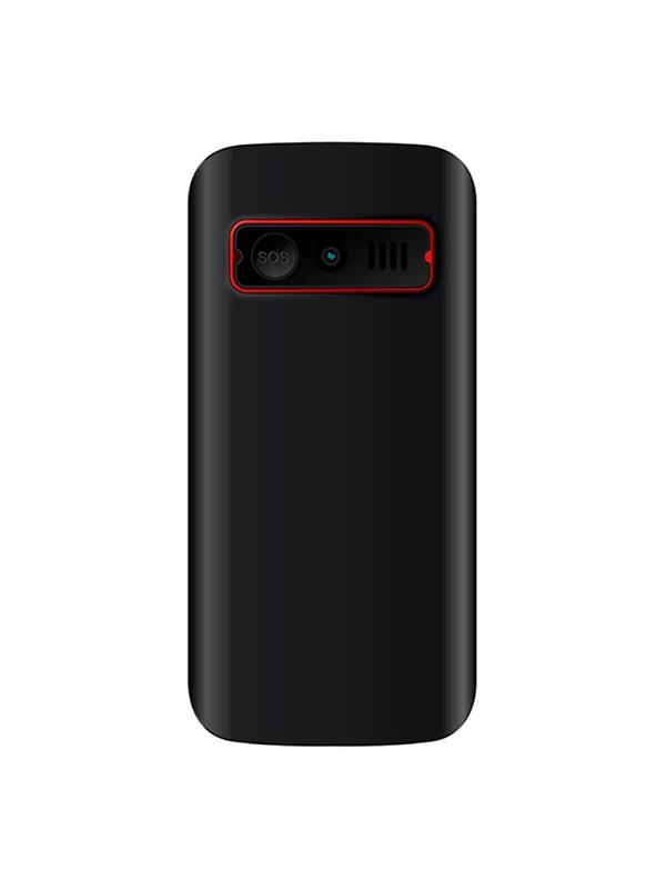 Мобильный телефон Texet TM-323B  черный/красный