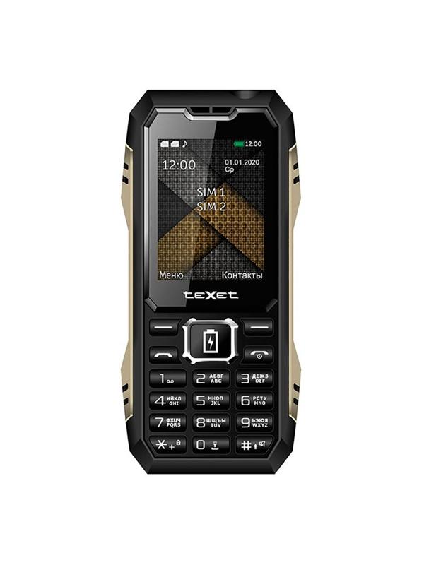 Мобильный телефон Texet TM-428D  черный