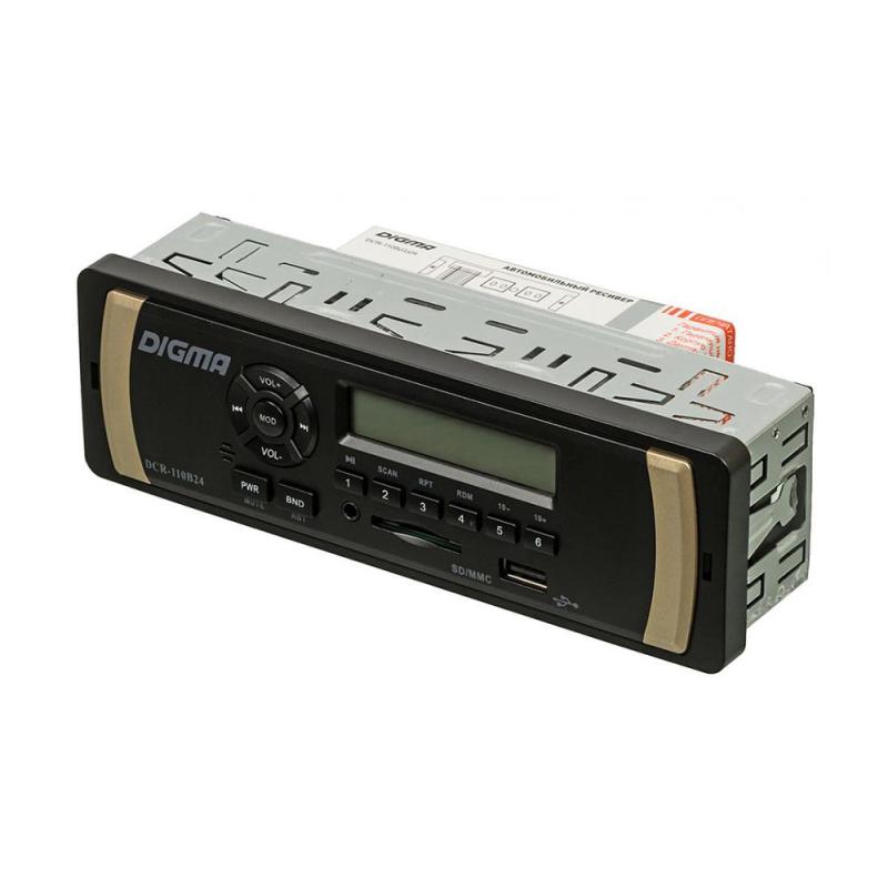 Автомагнитола Digma DCR-110B24 (DCR-110B24)