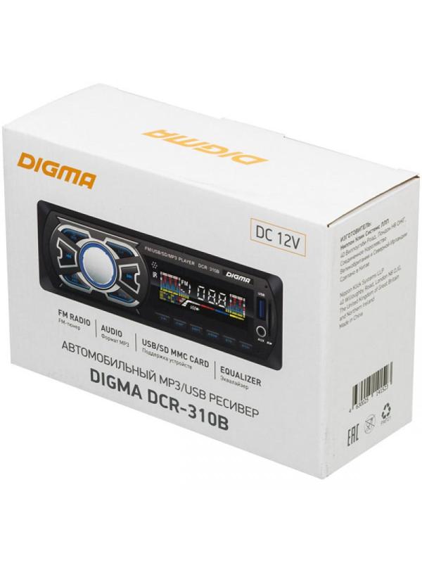 Автомагнитола Digma DCR-310B (DCR-310B)