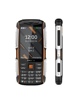 Мобильный телефон teXet TM-D426 цвет черный-оранжевый