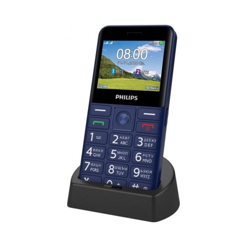 Мобильный телефон Philips E207 Xenium (Blue)