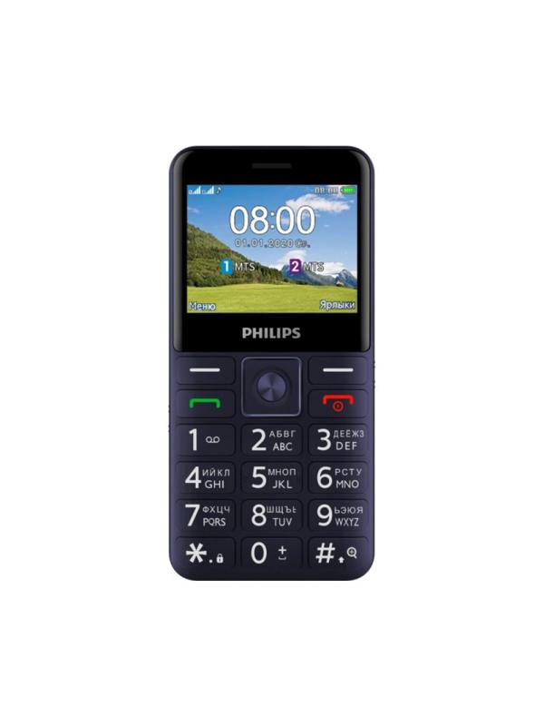 Мобильный телефон Philips E207 Xenium (Blue)