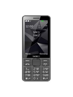 Мобильный телефон teXet TM-D324 цвет серый