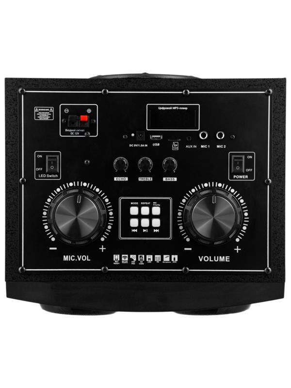 Музыкальный центр Digma MS-14 черный 600Вт FM USB BT micro SD