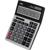 Калькулятор настольный ПОЛН/Р Deli E1671,12р,дв.пит, 185x135мм,металл,сереб