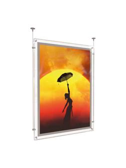 Панель световая ProMEGA Crystal 2стор тросы А4+ (300х387) раз.пл. 210х297