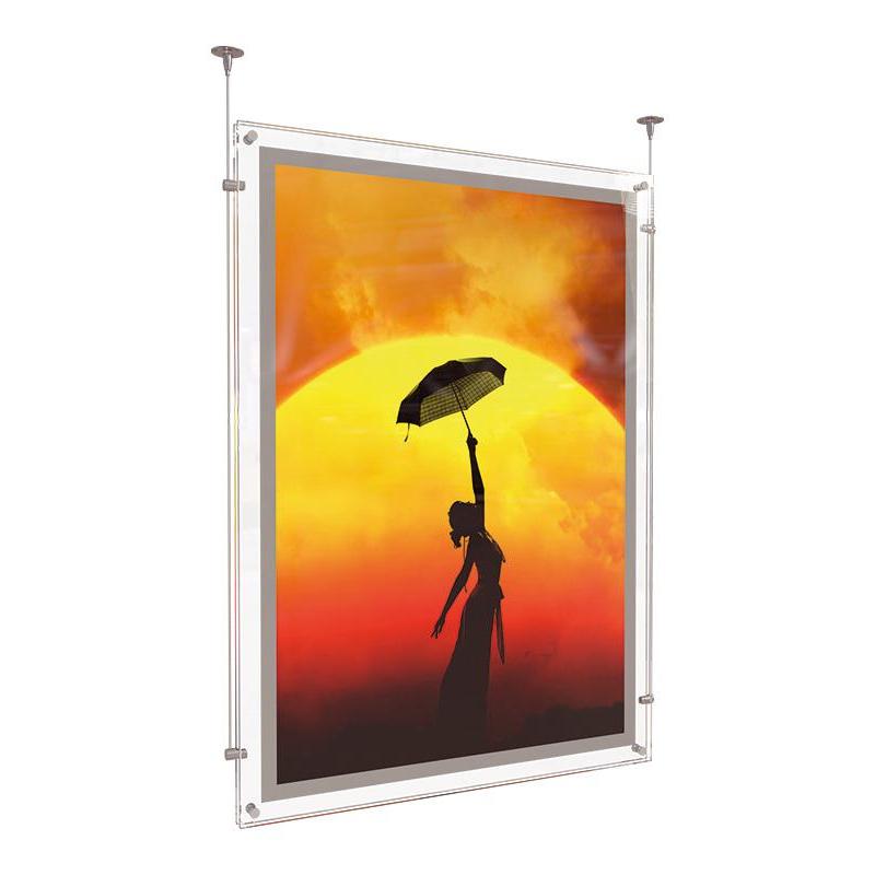 Панель световая ProMEGA Crystal 2стор тросы А3+ (387х510) раз.пл. 297х420