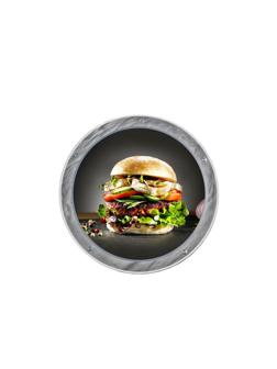 Панель световая ProMEGA Crystal 1стор к стене круглая (50см) плакат 41см