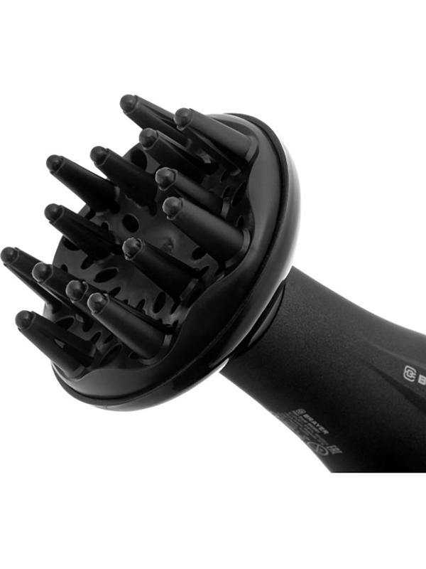 Фен BRAYER BR3001, 2200 Вт, LED, 6 cкор, 8 темп. Дифузор