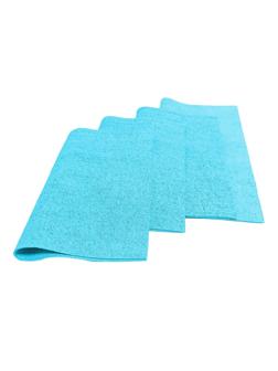 Салфетка хозяйственная микрополимер PVA/PU 35х40 310 г/м2 синий 5 шт/уп