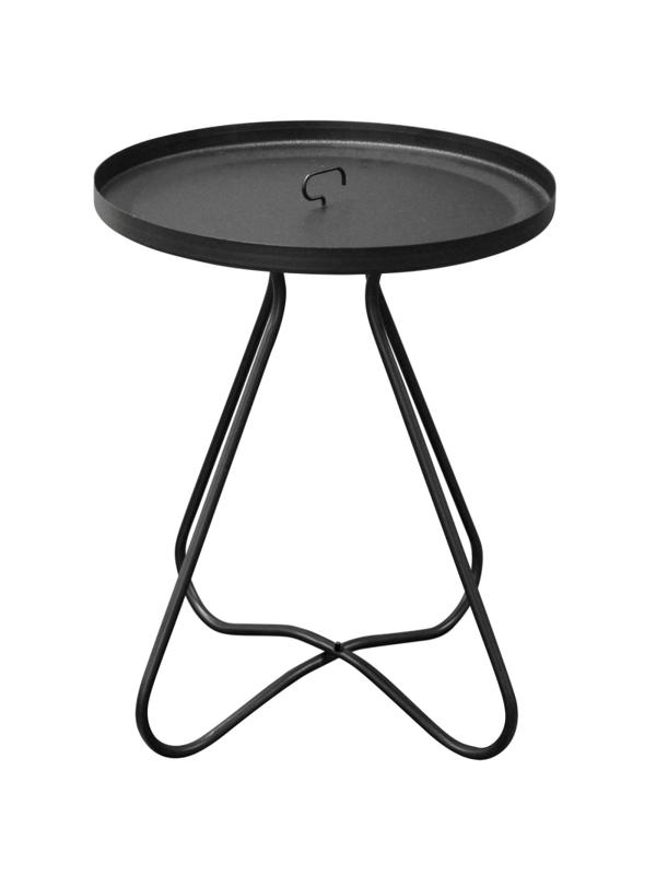 Стол журнальный EL_Sheffilton SHT-CT3 черный муар (210910)