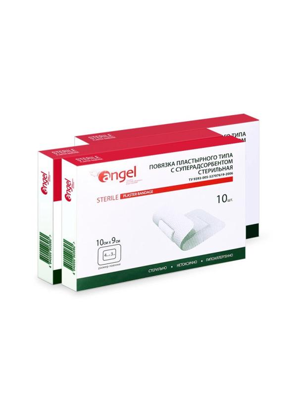 Перевяз. ср-ва Повязки раневые суперадсорбирующие 10x9  10шт/уп