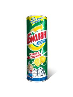 Универсальное чистящее средство Биолан порошок Сочный лимон 400гр