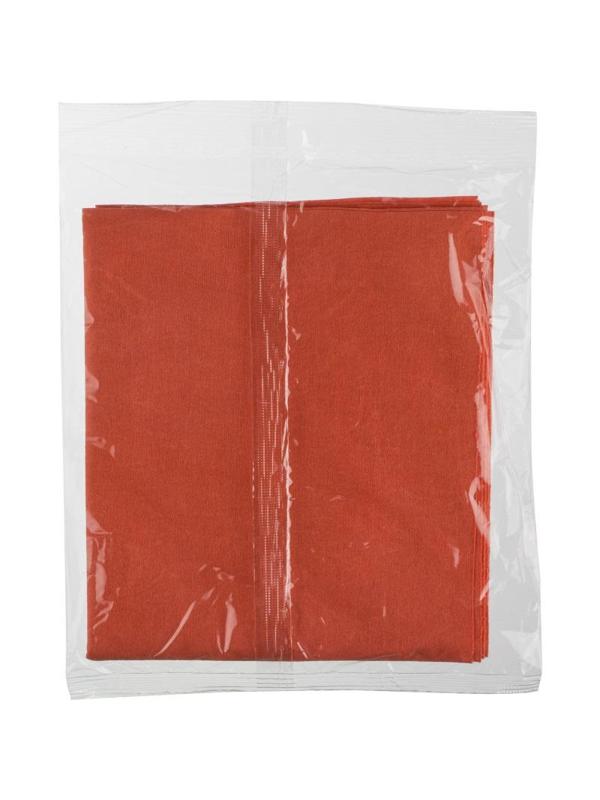 Салфетка хозяйственная микроспан 34х40см МС80-35 красный 5шт/уп