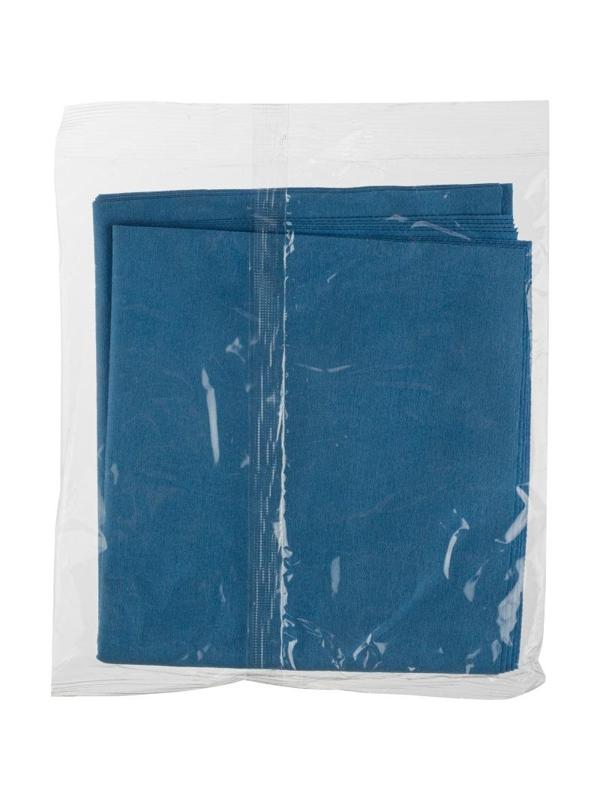 Салфетка хозяйственная микроспан 34х40см МС80-54 синий 5шт/уп