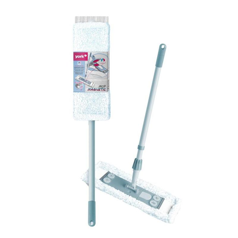 Швабра YORK Магнетик с телескопической рукояткой 145см 81690