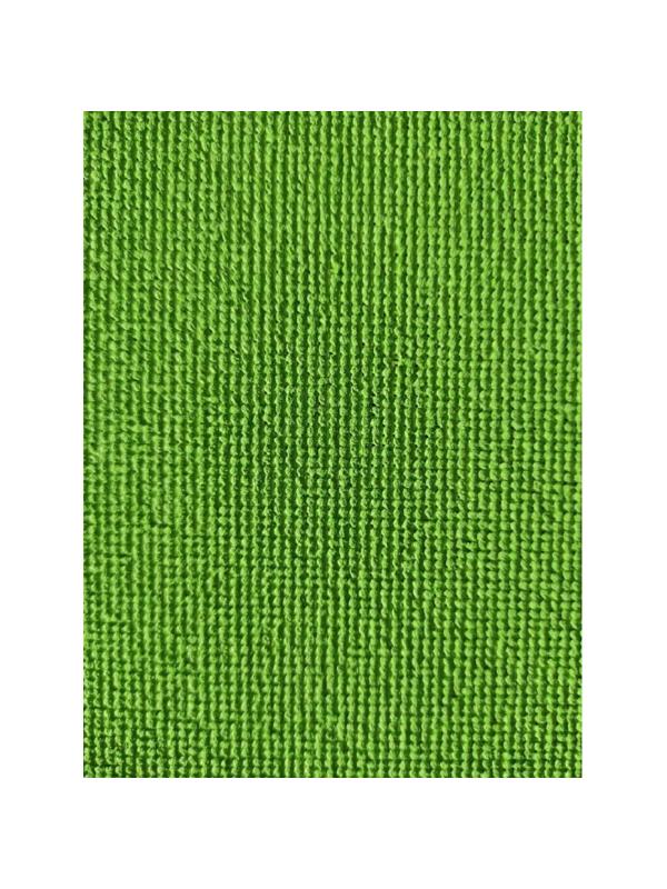 Салфетки хозяйственные из микрофибры ПУ покр 250г/м2 35х40см 5шт/уп зеленые