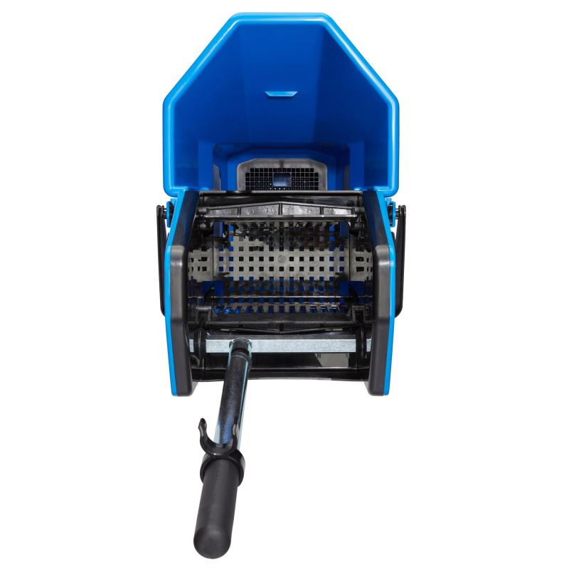 Ведро на колесах SYR 26л (раб.16л) cервисное Эрго NU3 синее NU3B