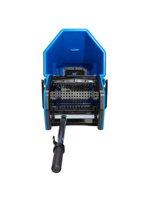 Ведро на колесах SYR 26л (раб.16л) cервисное Эрго NU3 синее NU3B