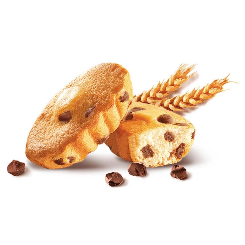 Кекс Юбилейное мини-кексы с кусочками молочного шоколада, 140г