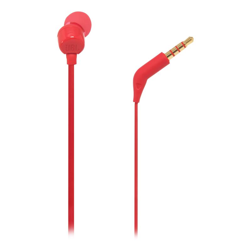 Наушники JBL Tune 110 Red красный (JBLT110RED)