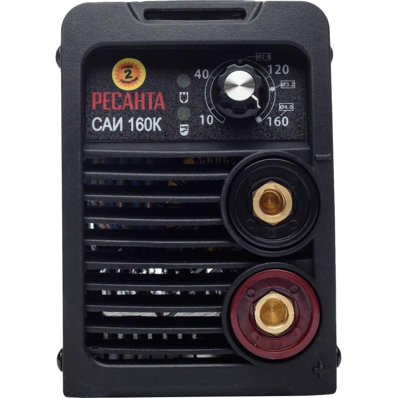 Сварочный аппарат инвертор ММА РЕСАНТА САИ160К (компакт) (65/35)