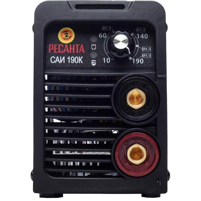 Сварочный аппарат Ресанта инверторный САИ190К (компакт) (65/36)