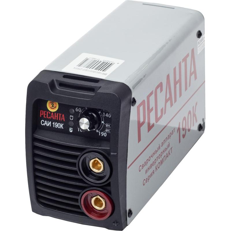 Сварочный аппарат Ресанта инверторный САИ190К (компакт) (65/36)