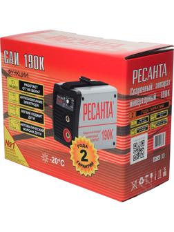 Сварочный аппарат Ресанта инверторный САИ190К (компакт) (65/36)