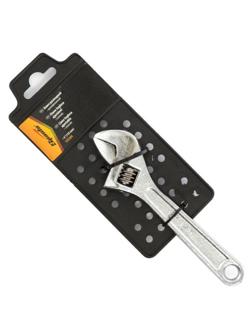 Ключ разводной 150 мм хромированный Sparta 155205