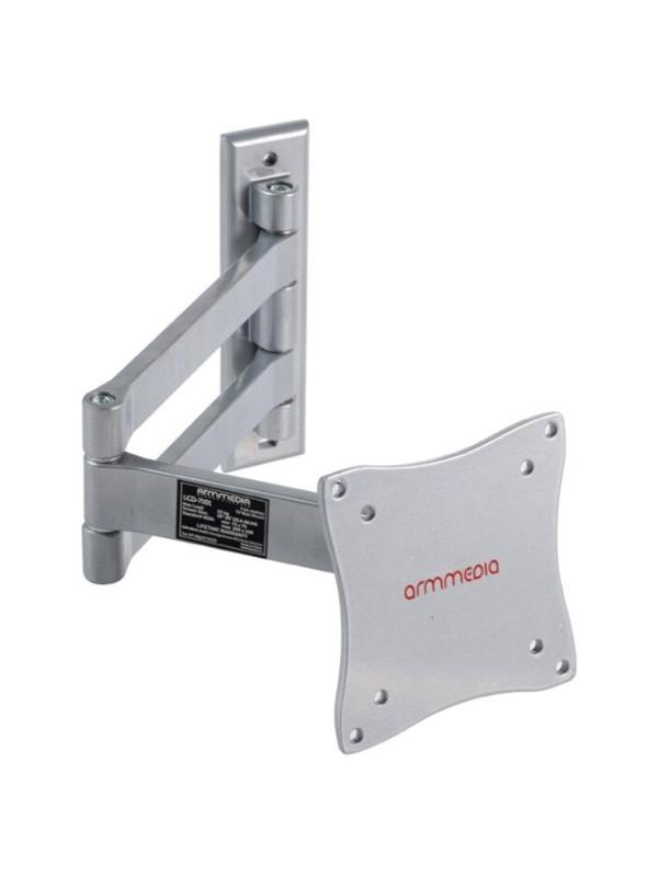 Кронштейн Arm Media LCD-7101, TV 10-28, настенный, наклонно-поворотный, сер