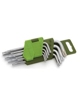 Набор ключей угловых TORX коротких 9 шт (Т10-Т50) Дело Техники 563090